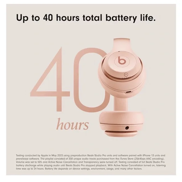 Over-Ear Headphones - Pink - Picture 3 of 9